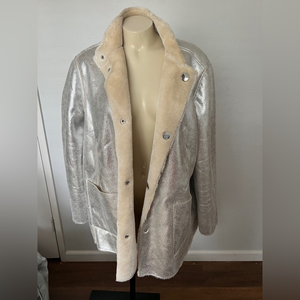 Opening Ceremony Reversible Jacket Plush Relaxed Fit